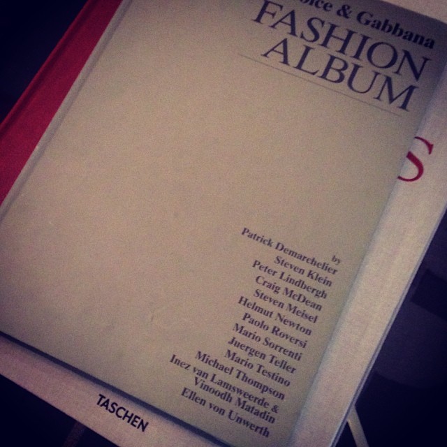 Pretty amazing book #d&g #fashion #photography