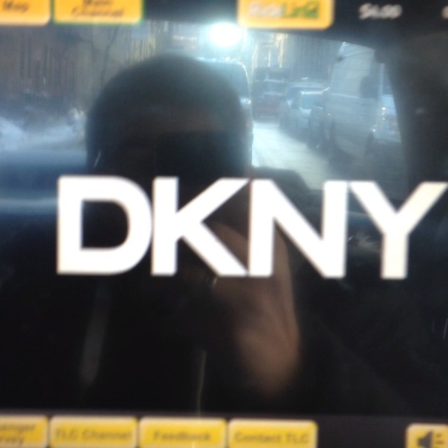 Can not escape it #DKNY #fml