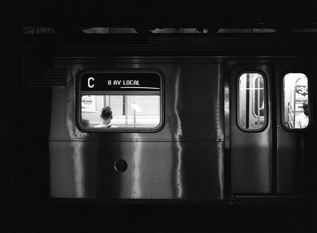 #nycsubway #nyc #train #newyork #subwaytrain  #subway #clocal #ilford #hasselblad #film #filmisnotdead #latergram
